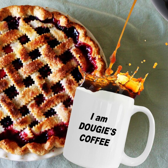 Funny Twin Peaks Lovers Ceramic Mug Gift I Am Dougie/'s Coffee Mug