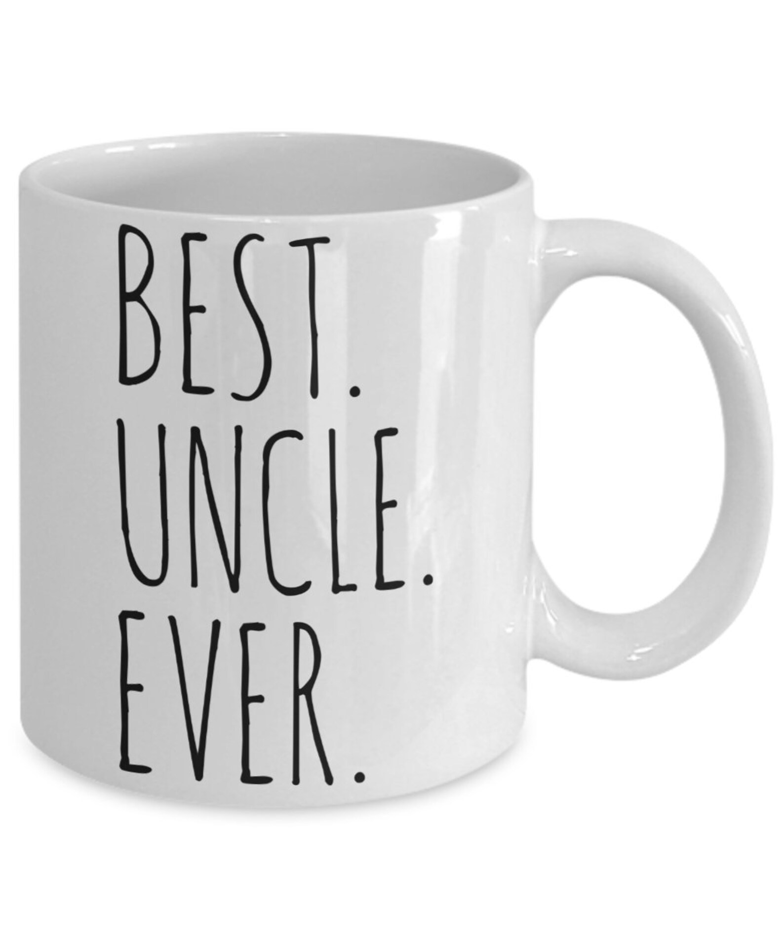 Best Uncle Ever Mug Gift For Uncle Birthday Christmas Present Etsy