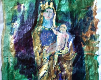 Mother and Child with Crowns