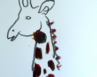 Giraffe Drawing