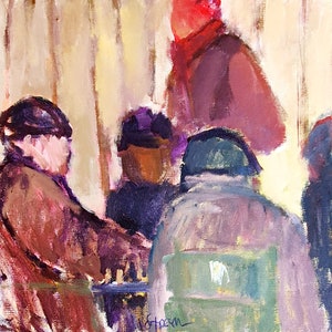 Mannen in het Park