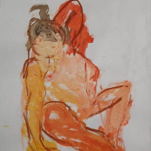 Donna seduta