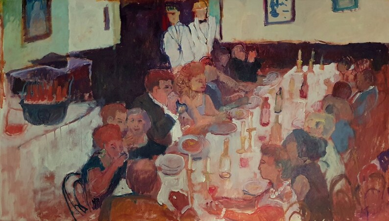 At an Italian Restaurant image 1