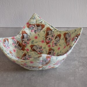 Animal Bowl Cozies, Microwaveable Bowl Cozies