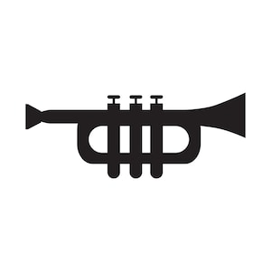 Trumpet decal sticker