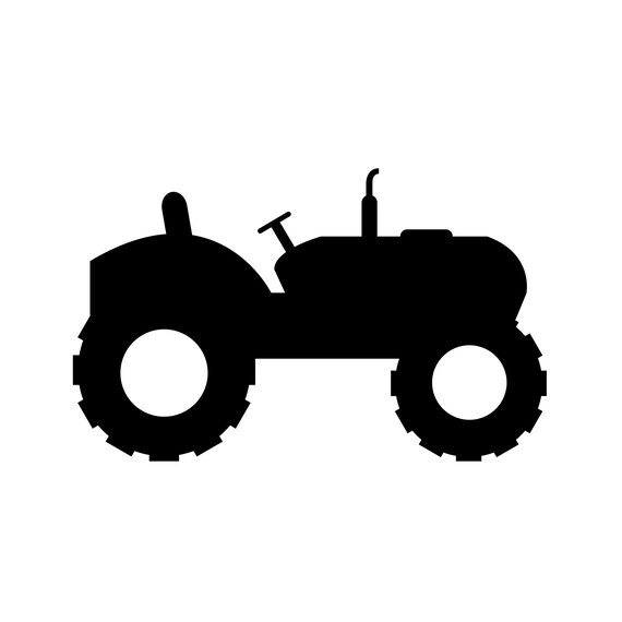 Tractor decal sticker | Etsy