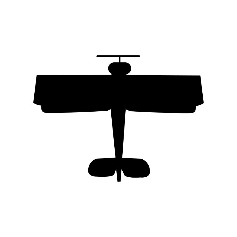 Cessna Single Prop Place Decal Sticker Etsy