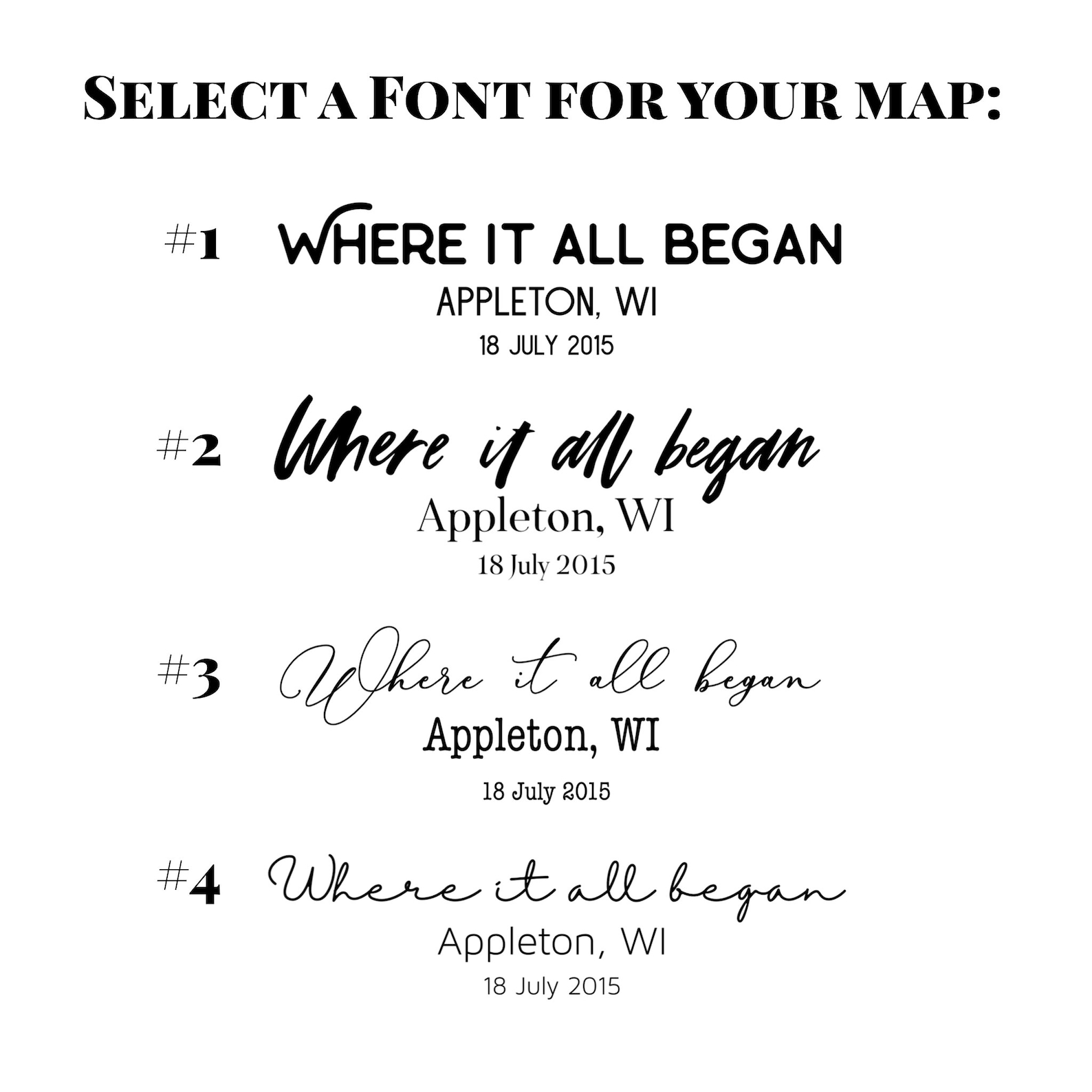 Where We Met Map City Map Print Custom Map Custom Map | Etsy