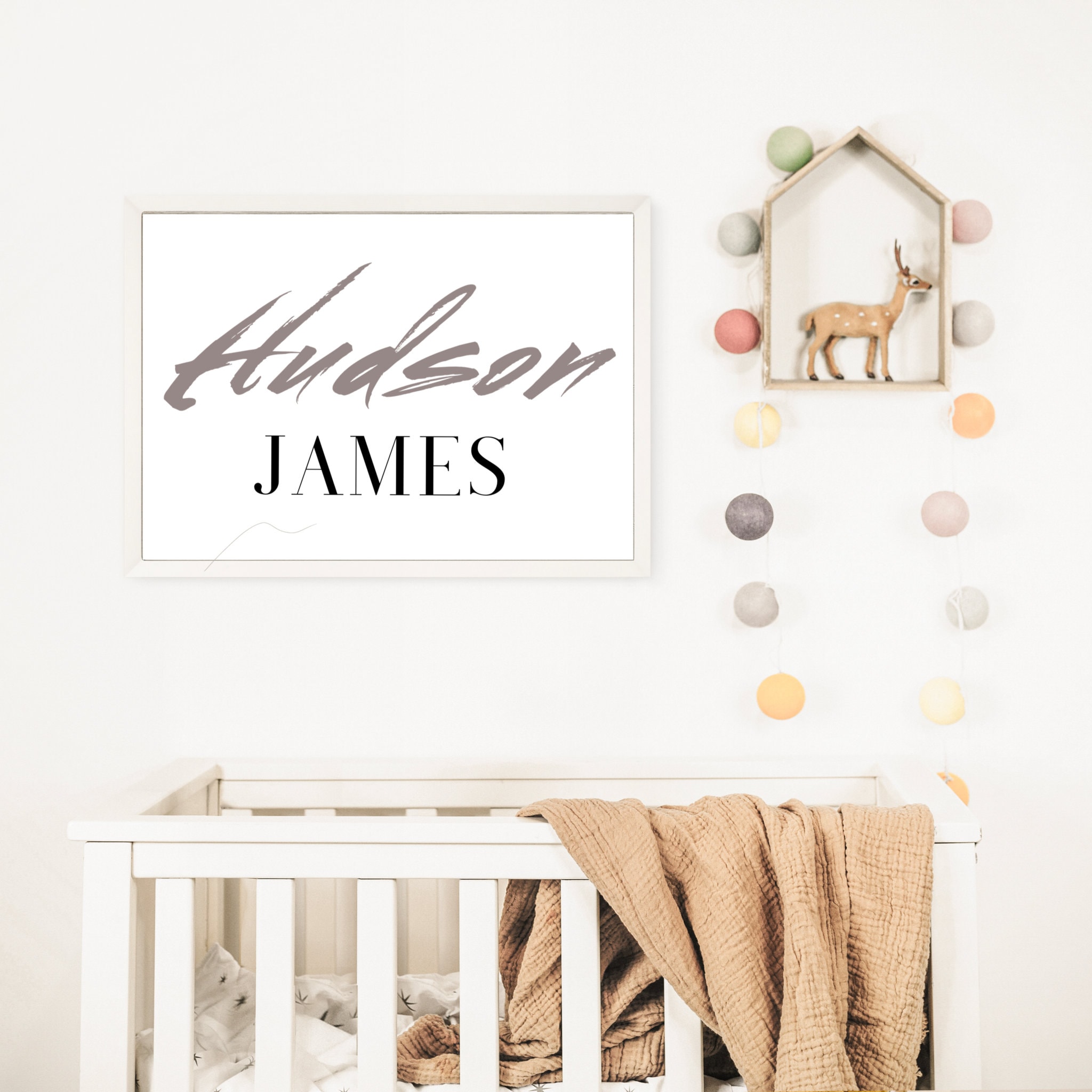 Name Printable Baby Name Sign Custom Name Name Sign - Etsy