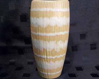 Eine West Deutsche Wachtersbach 'Elba' Steinzeug Vase um 1950