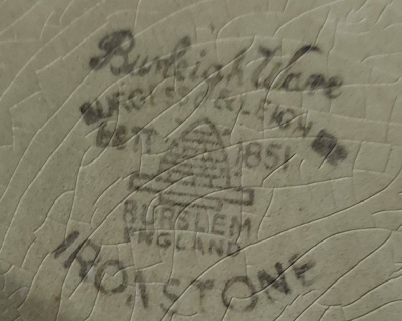 Burleigh Ware Ironstone Heraldic Dragon Vase C1940s Free World - Etsy
