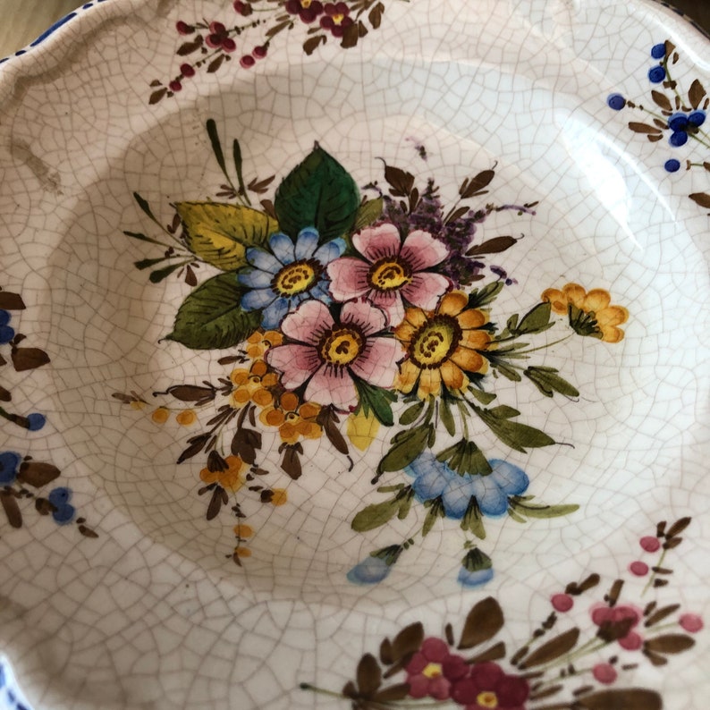 Ancient Bassano Pottery dishes Etsy