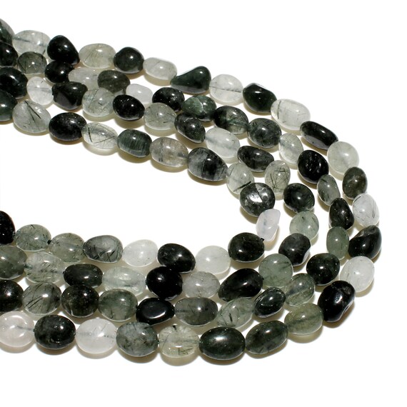 Perles De Quartz Rutile Noir De 6 Mm Pour La Fabrication De Bijoux