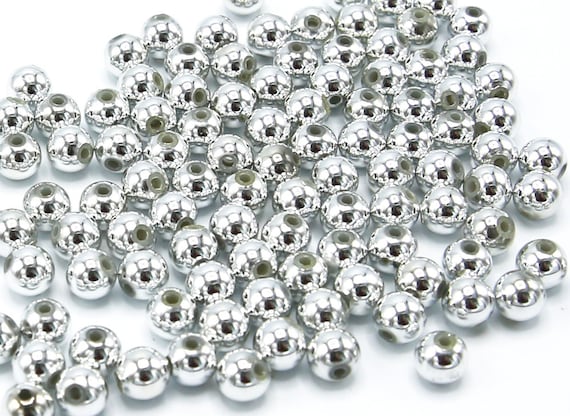 Hammered Spacer beads in Sterling Silver 925