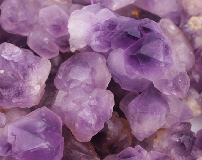 16 Oz Raw Amethyst Gemstone Cluster Points Crystals