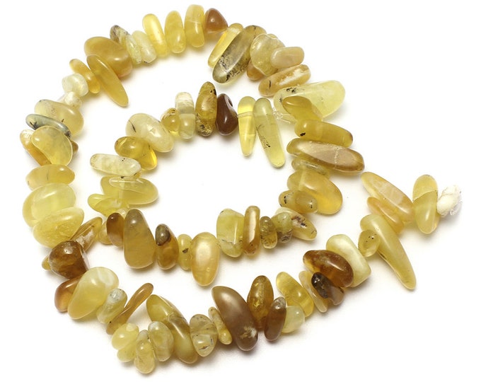 Opal Nuggets Beads | Natural Gemstone Loose Beads | Sold by 15 Inch Strand | Size 5x13x4mm-8x30x8mm | Hole 1mm