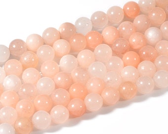 Pink Aventurine Beads | Grade A | Round Natural Gemstone Beads | Sold by 15 Inch Strand | Size 4mm 6mm 8mm 10mm 12mm