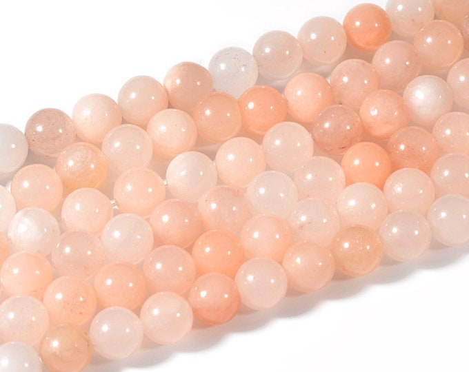 AA Grade Natural Pink Aventurine Gemstone Round Beads | Sold by 15 Inch Strand | Size 4mm 6mm 8mm 10mm 12mm