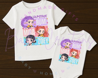 Anime Comic Shirt | Baby Bodysuit, Toddler Tee, or Kids T-Shirt