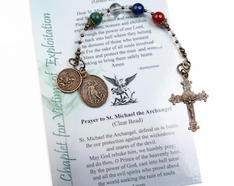 Chaplet to Pray for Victims of Exploitation