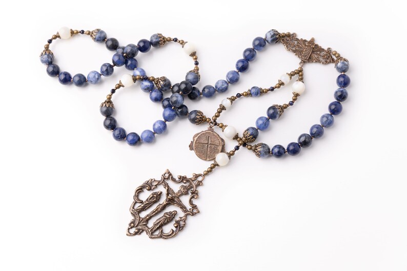 St. Mother Teresa of Calcutta Heirloom Quality, Vintage Catholic Rosary ...