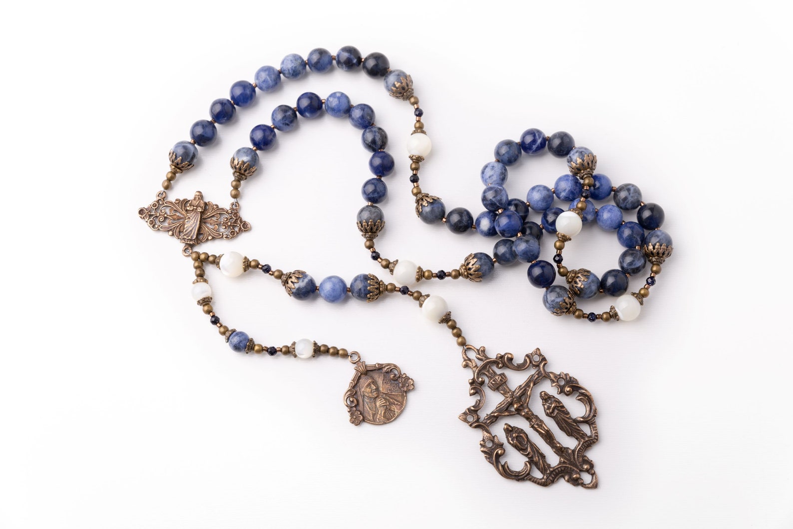St. Mother Teresa of Calcutta Heirloom Quality, Vintage Catholic Rosary ...