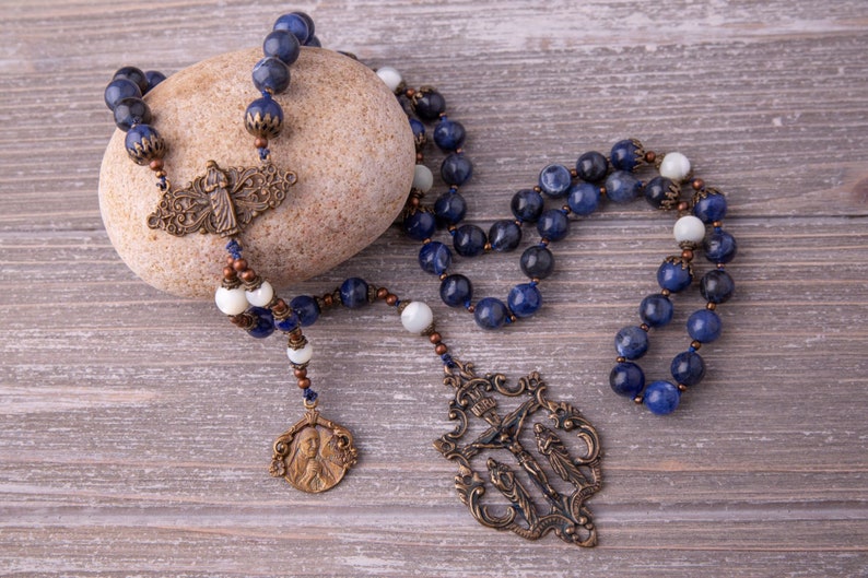 St. Mother Teresa of Calcutta Heirloom Quality, Vintage Catholic Rosary ...