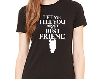 Best Friend Tee | Equestrian T-Shirt | Horse T-Shirt | Pony T-Shirt | Slim Fit Tee