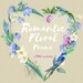 Watercolor spring clip art Floral clip art wedding clipart Heart Spring frame Commercial use Easter frame wreath swallow bluebell love