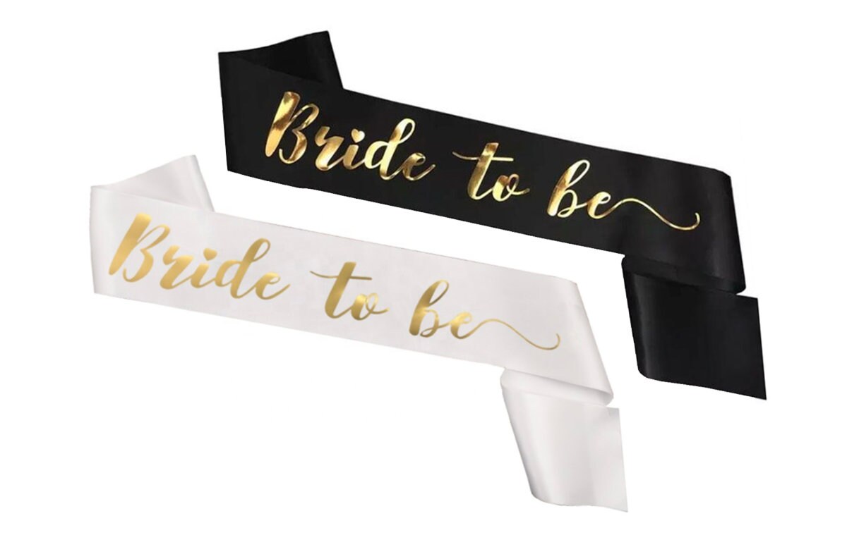 Bride to Be Sash  | Bride Sash or Team Bride Sash / Bachelorette Party Sash