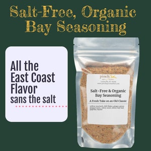 Bay Seasoning | Organic Salt-Free Version | Full of Flavor, No Salt!
