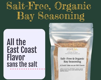 Bay Seasoning | Organic Salt-Free Version | Full of Flavor, No Salt!