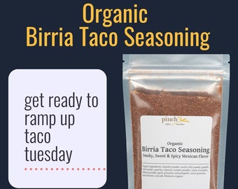 Organic Birria Taco Seasoning