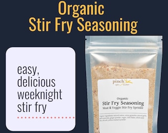 Organic Stir Fry Seasoning: Sweet, Savory, Umami