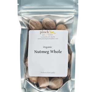 Organic Whole Nutmegs