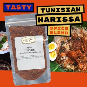 Organic Harissa: Tunisian Seasoning with Chili Peppers