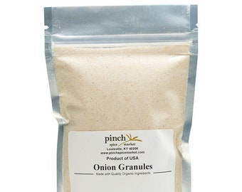 Organic Onion Granules | Highest Quality Grown in California USA