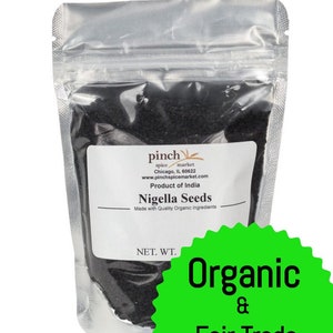 Organic Nigella / Kalonji Black Seeds