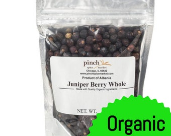 Organic Juniper Berry (Whole)