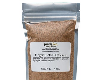 Finger Lickin’ Chicken | Organic Poultry Seasoning