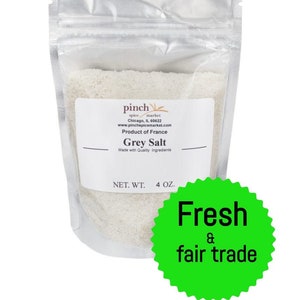 French Grey Salt | Finest Grey/Gray Salt Evaporated from Clay Ponds