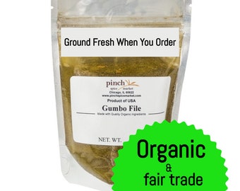 Organic Gumbo File (Ground Fresh When You Order)