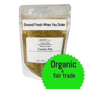 Organic Gumbo File (Ground Fresh When You Order)