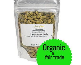 Organic Green Cardamom Pods