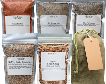 Organic Italian Foodie Gift: Pizza Lover's Spices