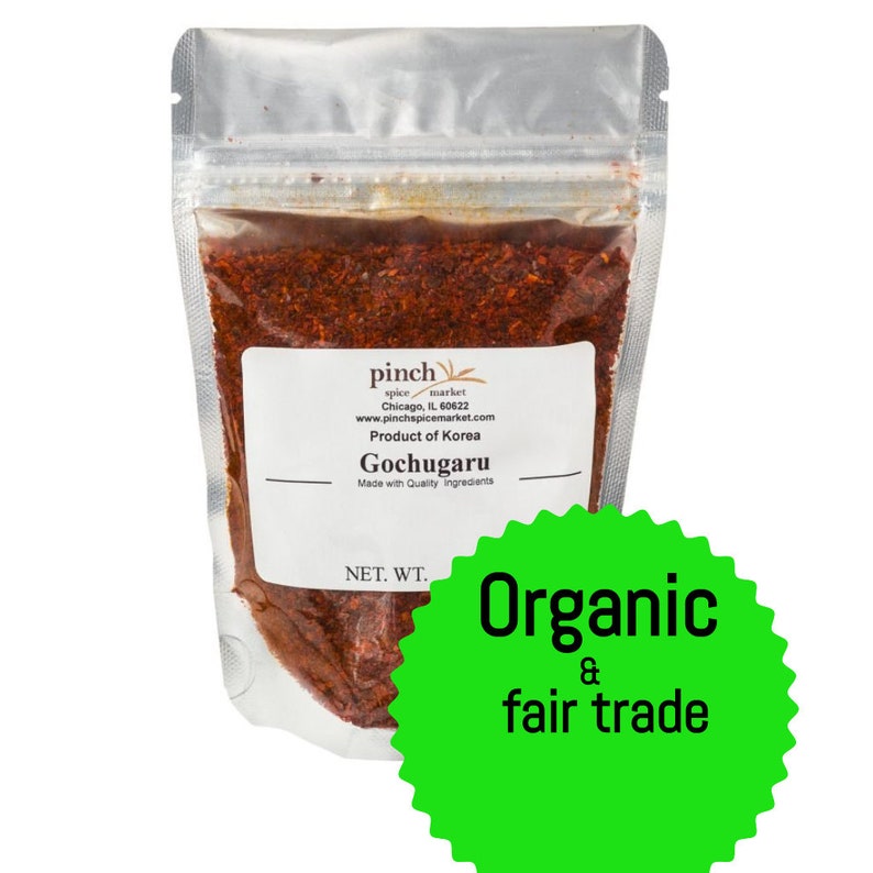Organic Gochugaru Chili Powder from Korea Etsy