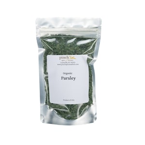 Organic Parsley Leaf | Fresh Dried, Naturally Bright Green