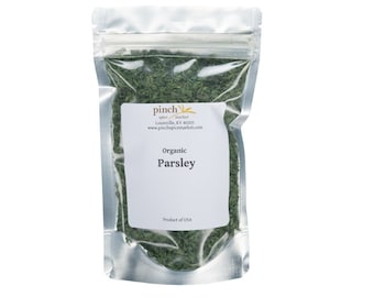 Organic Parsley Leaf | Fresh Dried, Naturally Bright Green