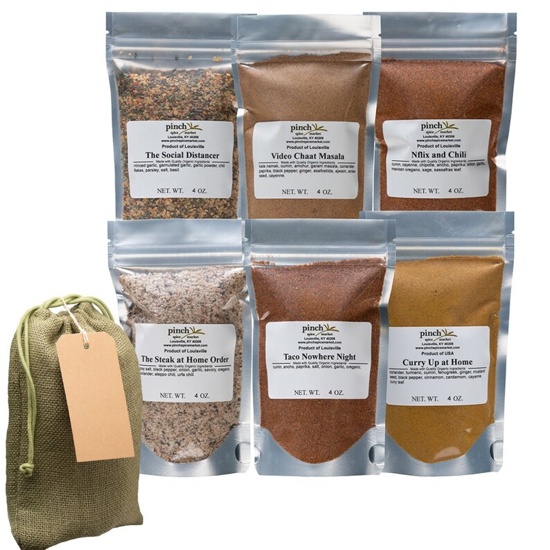 Organic Spice Bundle: Quarantine Edition  Makes a Great Gift image 1