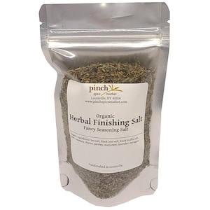 Herbal Finishing Salt | Tasty Fancy Seasoning Salt with Truffle, Basil, Thyme and More...